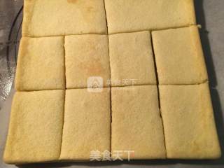 彩虹盒子蛋糕的做法步骤：12