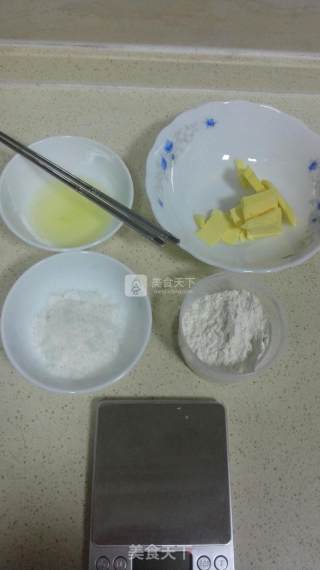 蛋白薄脆饼的做法步骤：1
