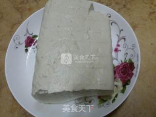 干煎豆腐的做法步骤：1