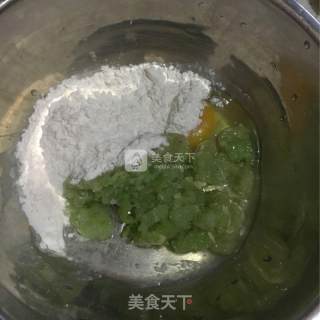 双瓜煎饼的做法步骤：1