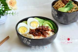 香菇酱拌面的做法步骤：6