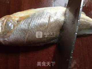 罗勒烤黄鱼的做法步骤：5