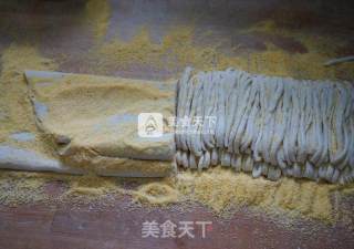 肉末茄丁手擀面的做法步骤：11