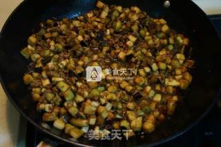 肉末茄丁手擀面的做法步骤：16