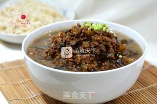 肉末茄丁手擀面的做法步骤：19