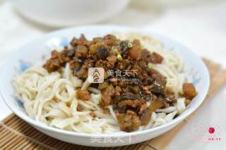 肉末茄丁手擀面的做法步骤：20
