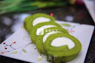 抹茶卷的做法步骤：23
