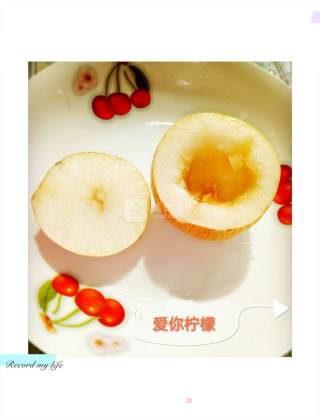 冰糖梨的做法步骤：1