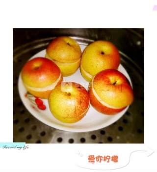 冰糖梨的做法步骤：4