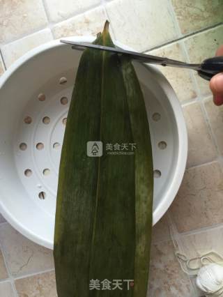 红豆粽子的做法步骤：3