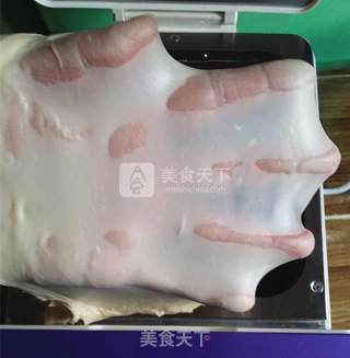 100%中种北海道吐司（面包机版）的做法步骤：7