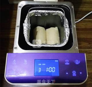 100%中种北海道吐司（面包机版）的做法步骤：14