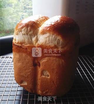 100%中种北海道吐司（面包机版）的做法步骤：20
