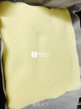 浓浓芝香蛋糕卷的做法步骤：8