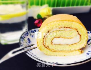 浓浓芝香蛋糕卷的做法步骤：14