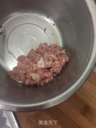 菜鸟肉三鲜蒸饺的做法步骤：2
