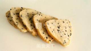 五香黑芝麻曲奇的做法步骤：7