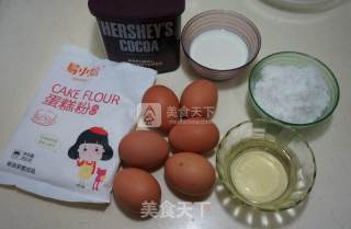 可可奶油果仁蛋糕的做法步骤：1