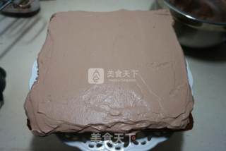 可可奶油果仁蛋糕的做法步骤：21