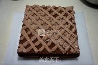 可可奶油果仁蛋糕的做法步骤：23