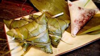 最简单的【豆沙粽子】的做法步骤：3