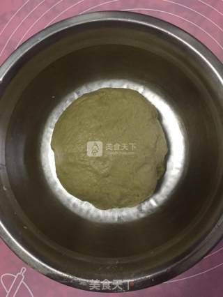 抹茶乳酪小面包的做法步骤：3