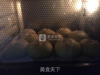 抹茶乳酪小面包的做法步骤：11