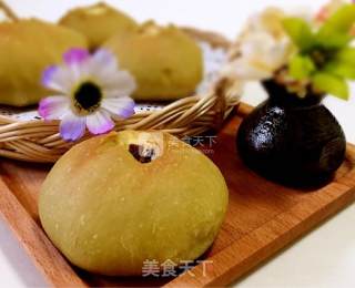 抹茶乳酪小面包的做法步骤：12