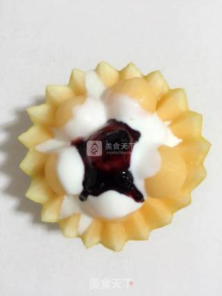 香瓜酸奶盅的做法步骤：10