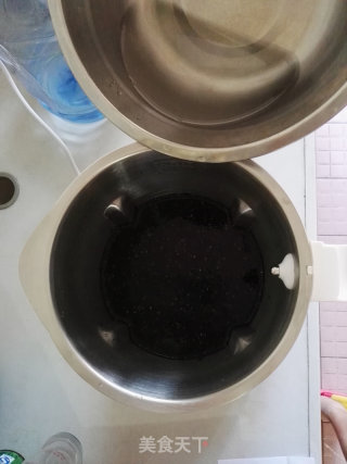 黑芝麻糊的做法步骤：4