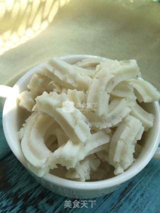 蓝莓布丁山药球的做法步骤：2