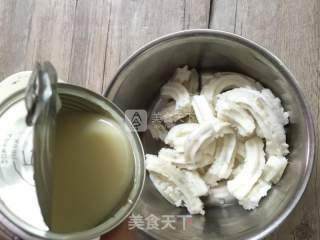 蓝莓布丁山药球的做法步骤：3