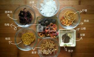 老北京九味酸梅汤的做法步骤：1