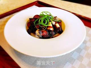 茭白红烧肉的做法步骤：12