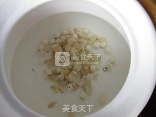 百合连籽粥的做法步骤：4