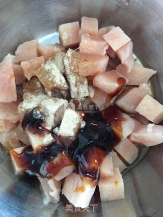 烤鸡米花的做法步骤：3