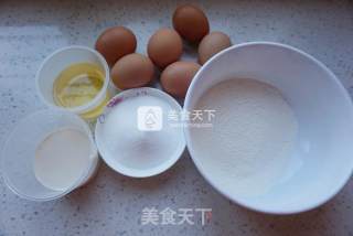 棉花蛋糕的做法步骤：1