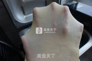 奶黄花朵面包的做法步骤：3