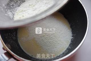奶黄花朵面包的做法步骤：7