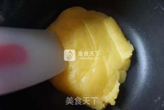 奶黄花朵面包的做法步骤：10
