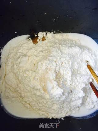 手拉手小熊面包的做法步骤：1