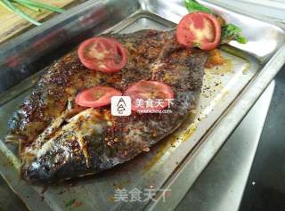 【啤酒烤鱼】的做法步骤：7