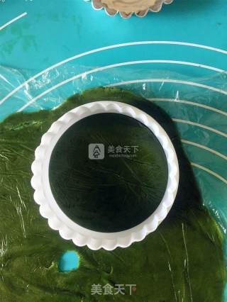 抹茶南瓜塔的做法步骤：9