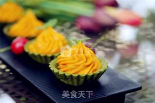 抹茶南瓜塔的做法步骤：18