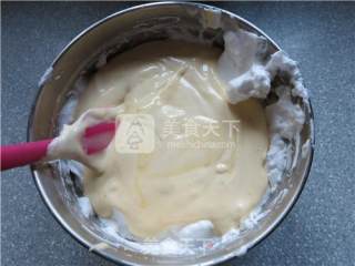 玫瑰花戚风蛋糕的做法步骤：15