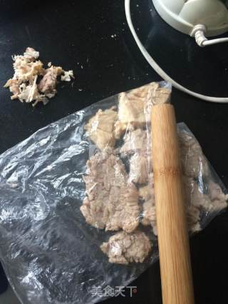 自制肉粉松的做法步骤：5