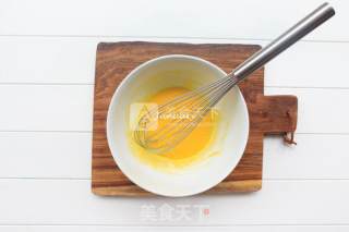 香橙戚风蛋糕的做法步骤：4