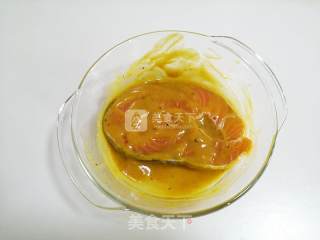 咖喱三文鱼焗寿司的做法步骤：5