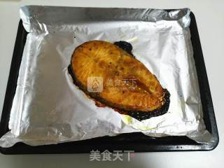 咖喱三文鱼焗寿司的做法步骤：7