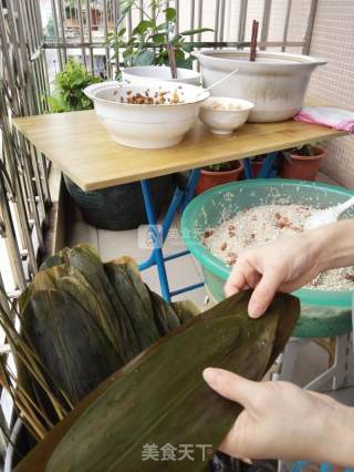 咸粽（粽球）的做法步骤：11